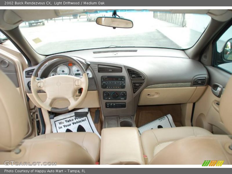 Light Driftwood / Medium Oak 2002 Buick Rendezvous CX