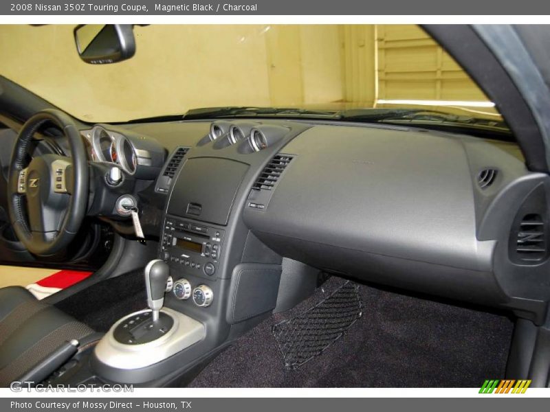 Magnetic Black / Charcoal 2008 Nissan 350Z Touring Coupe