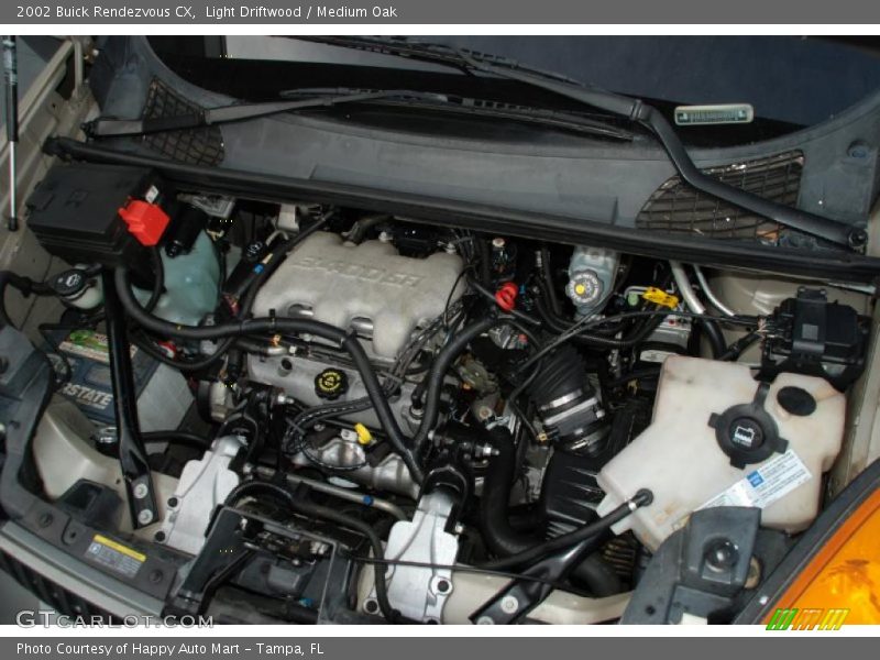 Light Driftwood / Medium Oak 2002 Buick Rendezvous CX