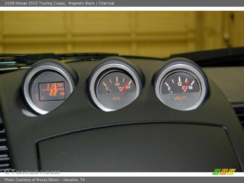 Magnetic Black / Charcoal 2008 Nissan 350Z Touring Coupe
