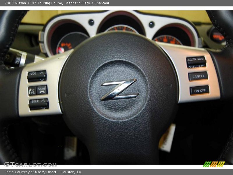 Magnetic Black / Charcoal 2008 Nissan 350Z Touring Coupe