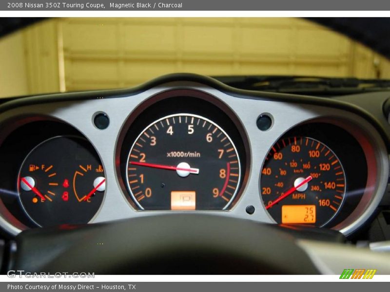 Magnetic Black / Charcoal 2008 Nissan 350Z Touring Coupe