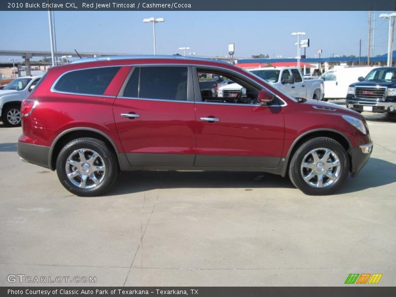Red Jewel Tintcoat / Cashmere/Cocoa 2010 Buick Enclave CXL