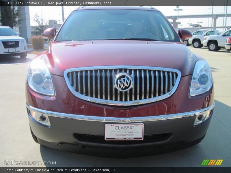 Red Jewel Tintcoat / Cashmere/Cocoa 2010 Buick Enclave CXL