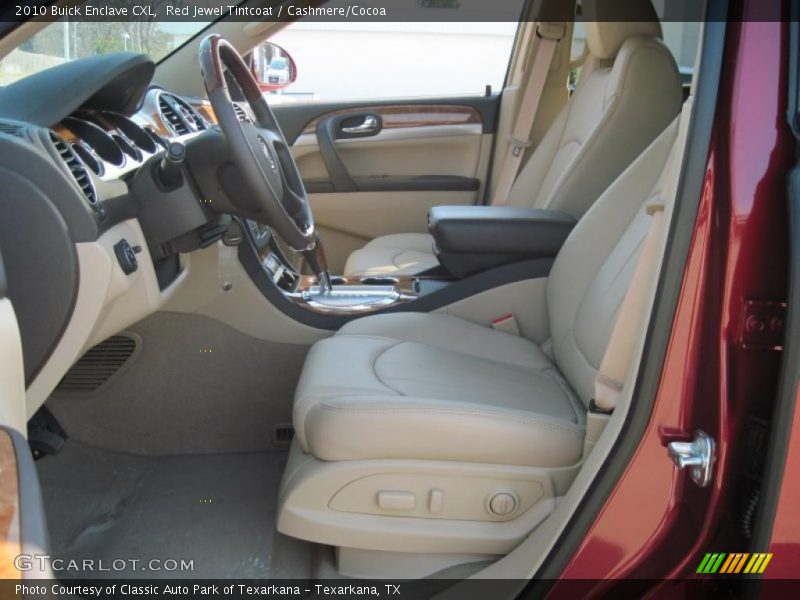 Red Jewel Tintcoat / Cashmere/Cocoa 2010 Buick Enclave CXL