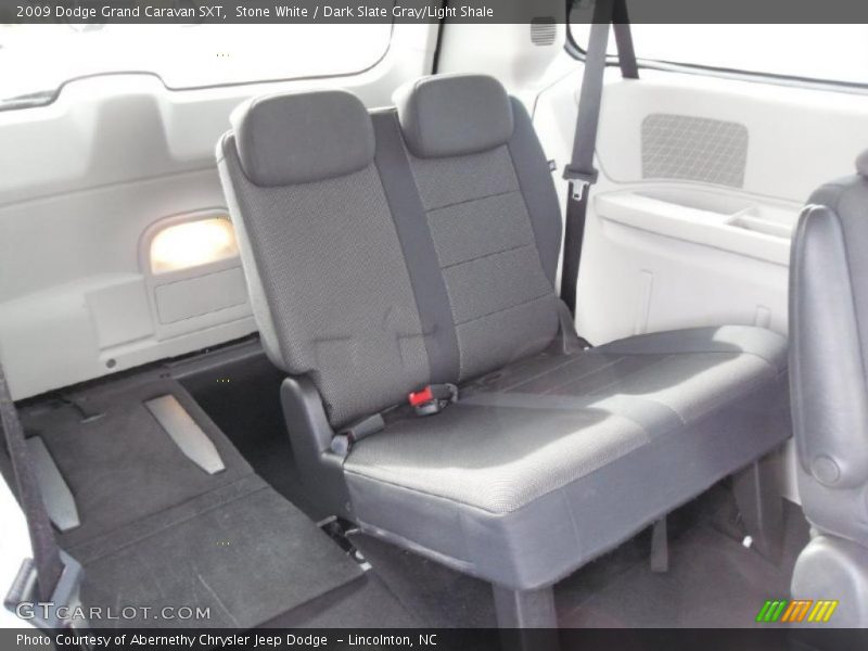 Stone White / Dark Slate Gray/Light Shale 2009 Dodge Grand Caravan SXT