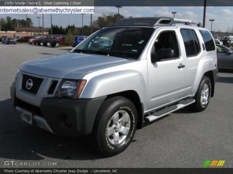 Silver Lightning / Steel 2009 Nissan Xterra S