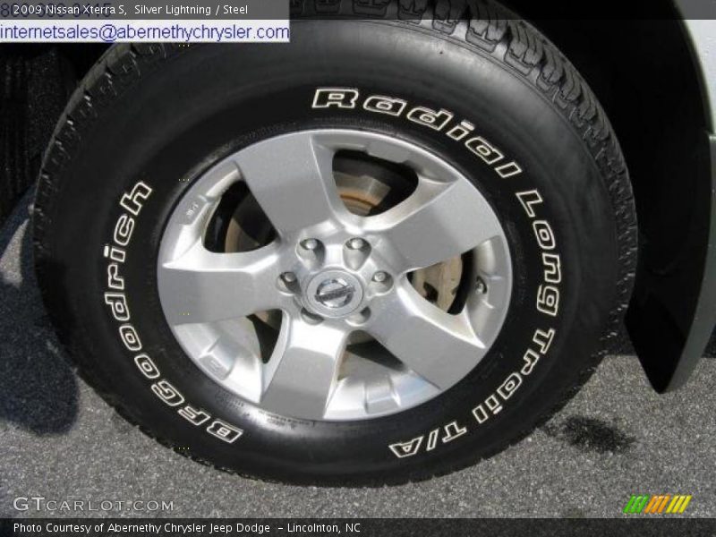 Silver Lightning / Steel 2009 Nissan Xterra S