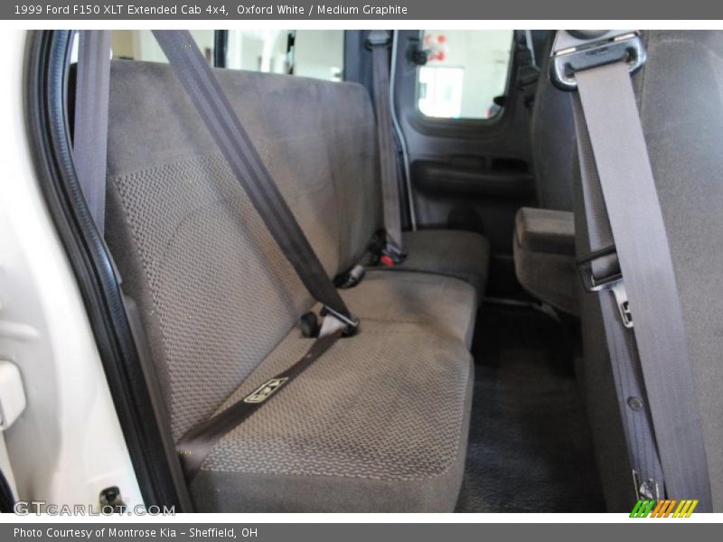 Oxford White / Medium Graphite 1999 Ford F150 XLT Extended Cab 4x4