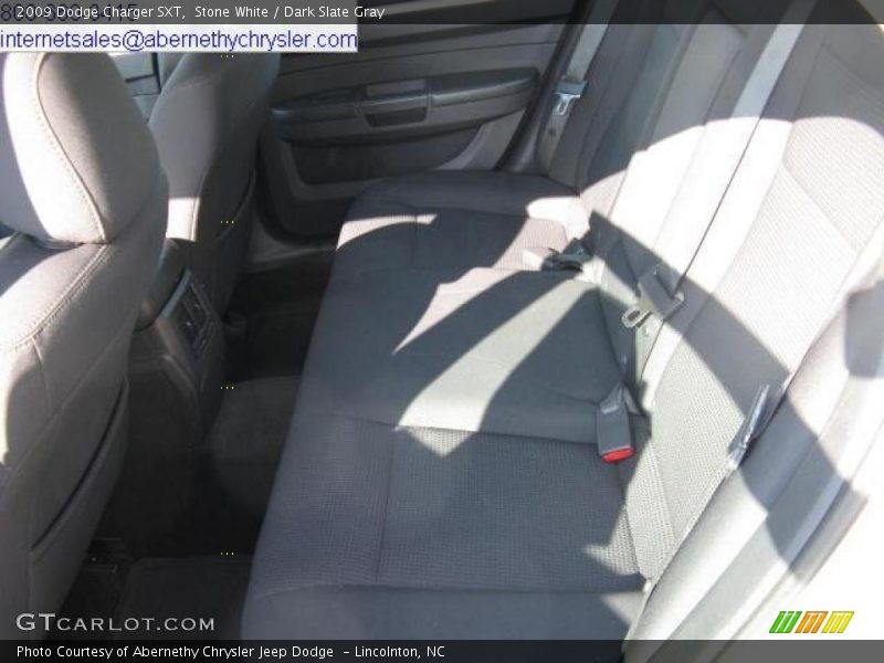 Stone White / Dark Slate Gray 2009 Dodge Charger SXT