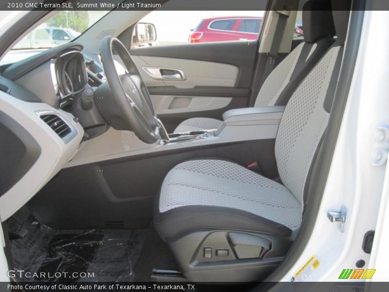 Summit White / Light Titanium 2010 GMC Terrain SLE