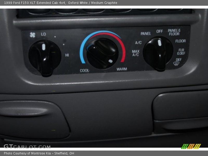 Oxford White / Medium Graphite 1999 Ford F150 XLT Extended Cab 4x4