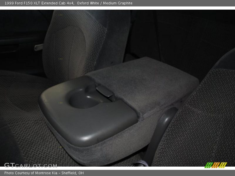 Oxford White / Medium Graphite 1999 Ford F150 XLT Extended Cab 4x4