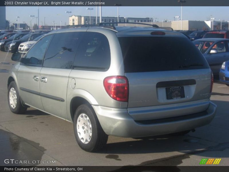 Bright Silver Metallic / Sandstone 2003 Chrysler Voyager LX