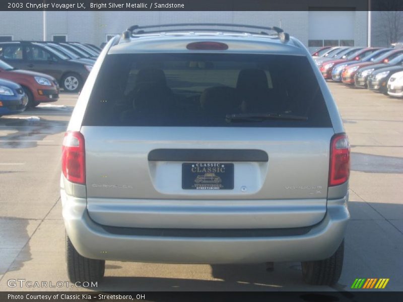 Bright Silver Metallic / Sandstone 2003 Chrysler Voyager LX