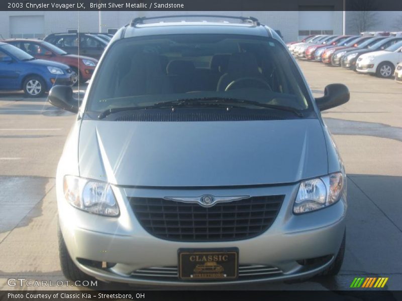 Bright Silver Metallic / Sandstone 2003 Chrysler Voyager LX