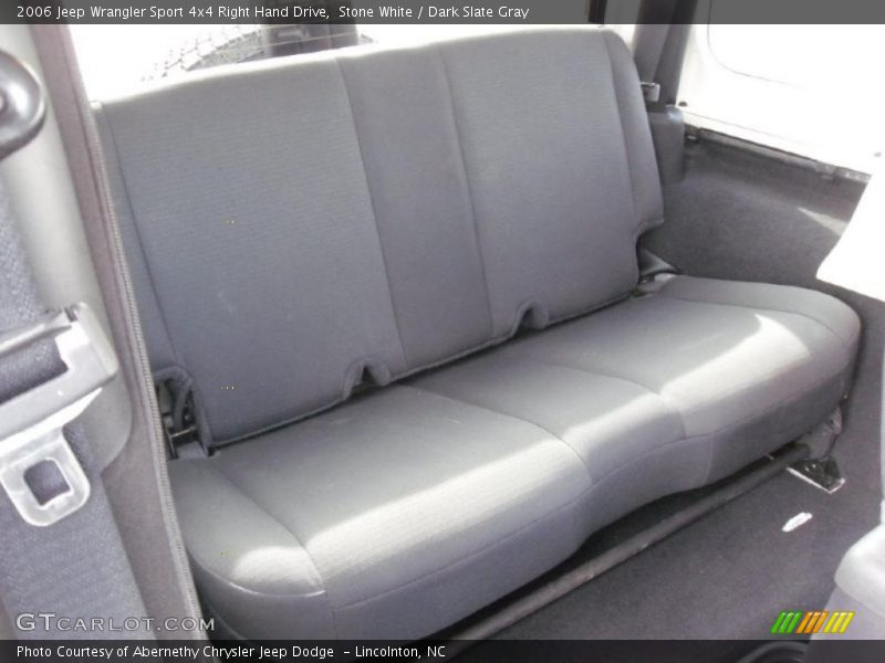 Stone White / Dark Slate Gray 2006 Jeep Wrangler Sport 4x4 Right Hand Drive