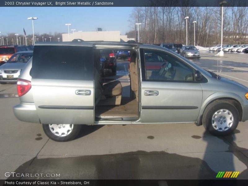 Bright Silver Metallic / Sandstone 2003 Chrysler Voyager LX