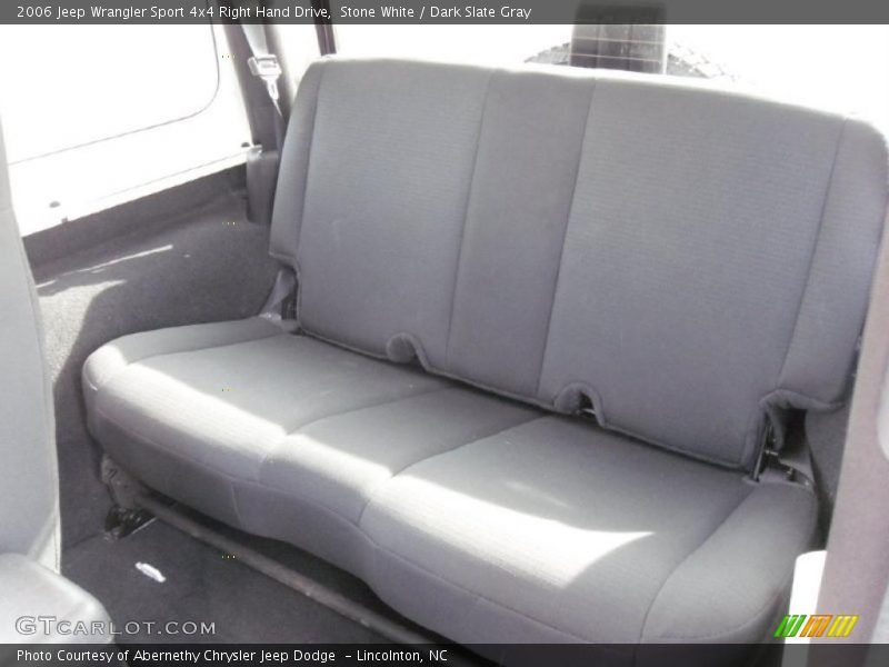 Stone White / Dark Slate Gray 2006 Jeep Wrangler Sport 4x4 Right Hand Drive