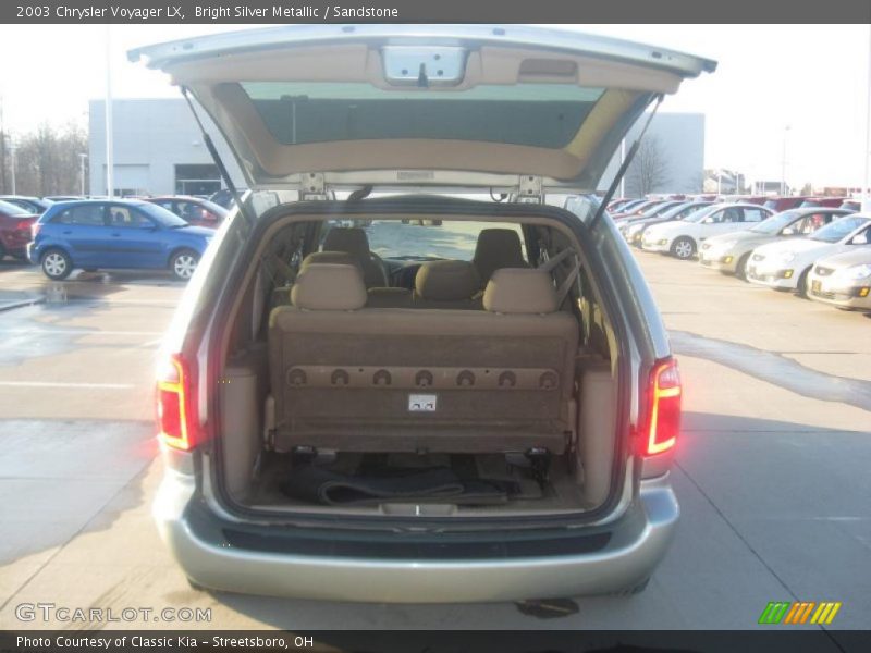 Bright Silver Metallic / Sandstone 2003 Chrysler Voyager LX