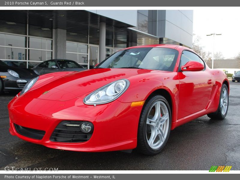 Guards Red / Black 2010 Porsche Cayman S
