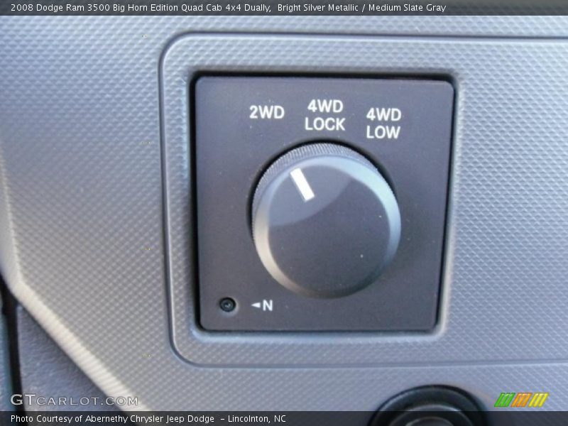 Bright Silver Metallic / Medium Slate Gray 2008 Dodge Ram 3500 Big Horn Edition Quad Cab 4x4 Dually