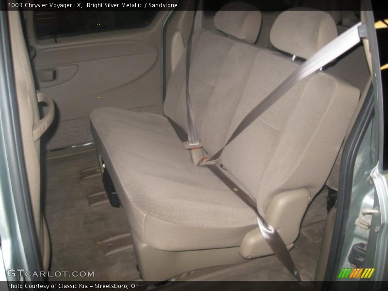 Bright Silver Metallic / Sandstone 2003 Chrysler Voyager LX
