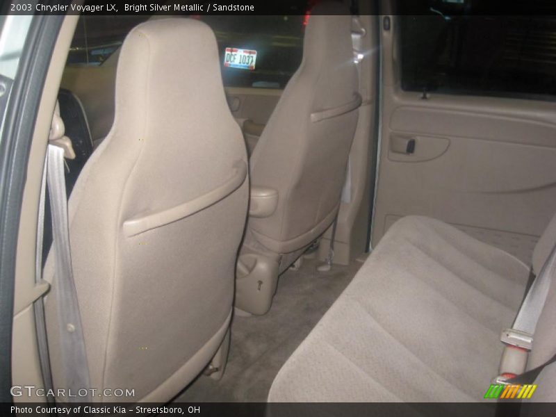 Bright Silver Metallic / Sandstone 2003 Chrysler Voyager LX