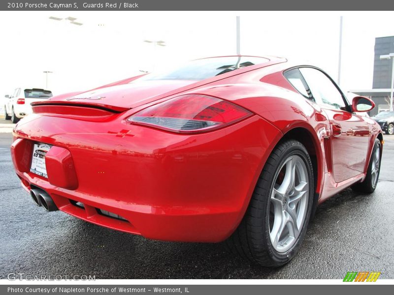 Guards Red / Black 2010 Porsche Cayman S
