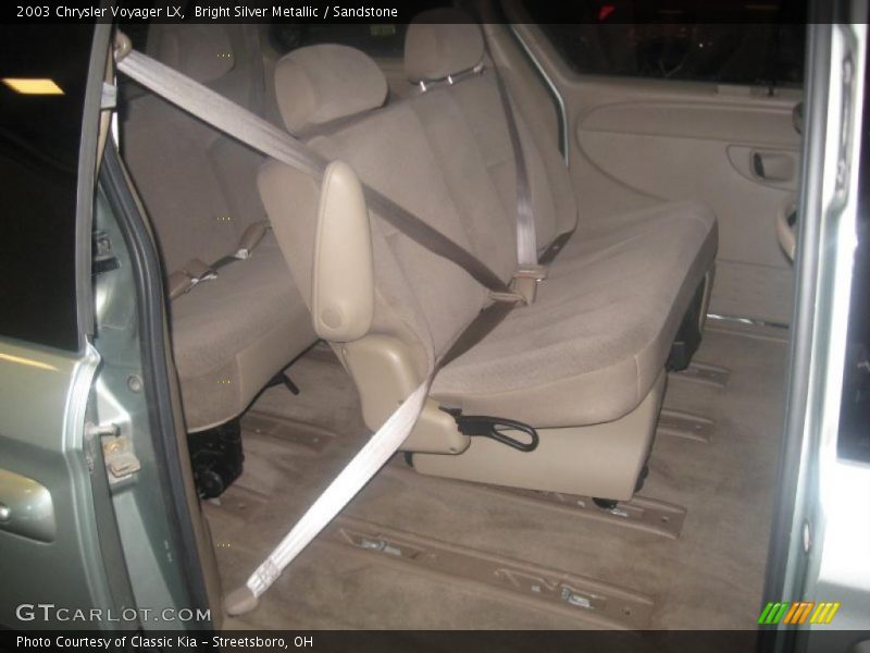 Bright Silver Metallic / Sandstone 2003 Chrysler Voyager LX