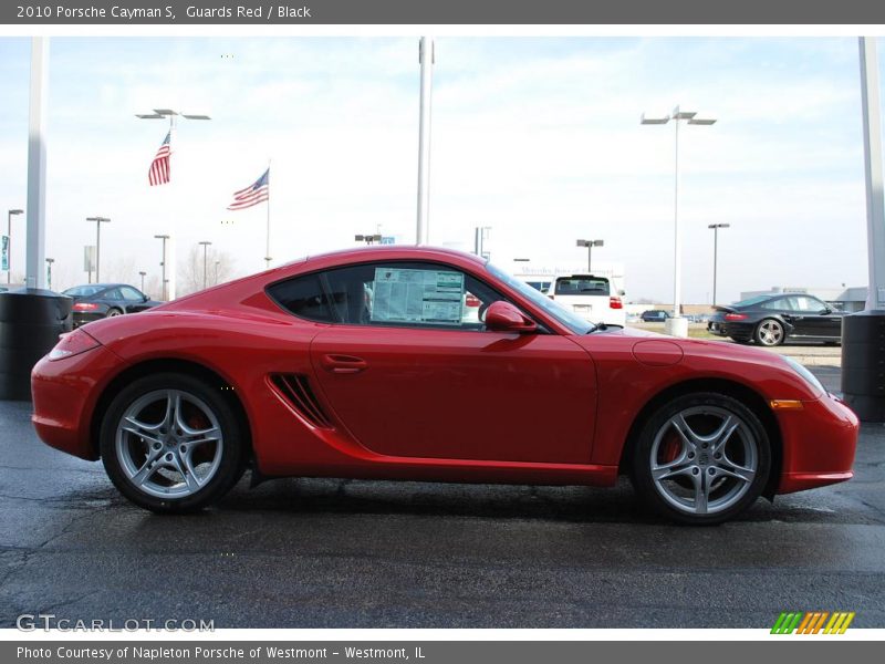 Guards Red / Black 2010 Porsche Cayman S