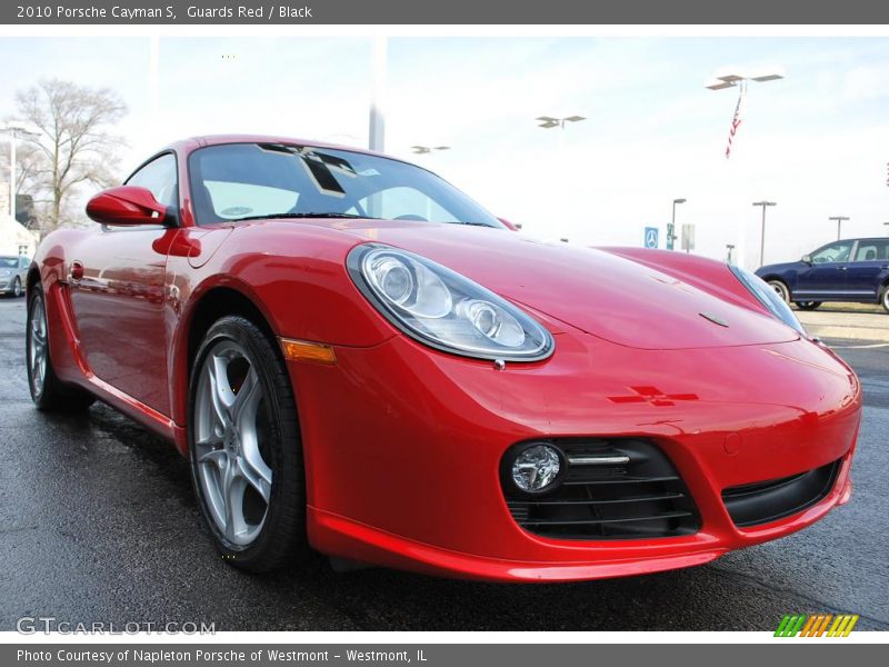 Guards Red / Black 2010 Porsche Cayman S
