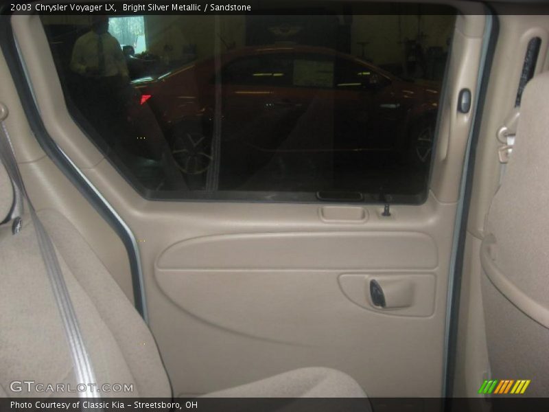Bright Silver Metallic / Sandstone 2003 Chrysler Voyager LX