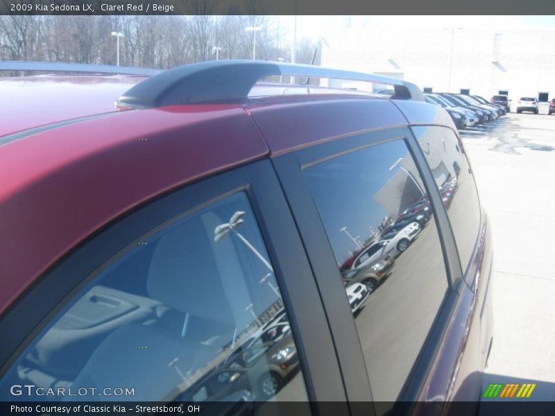 Claret Red / Beige 2009 Kia Sedona LX