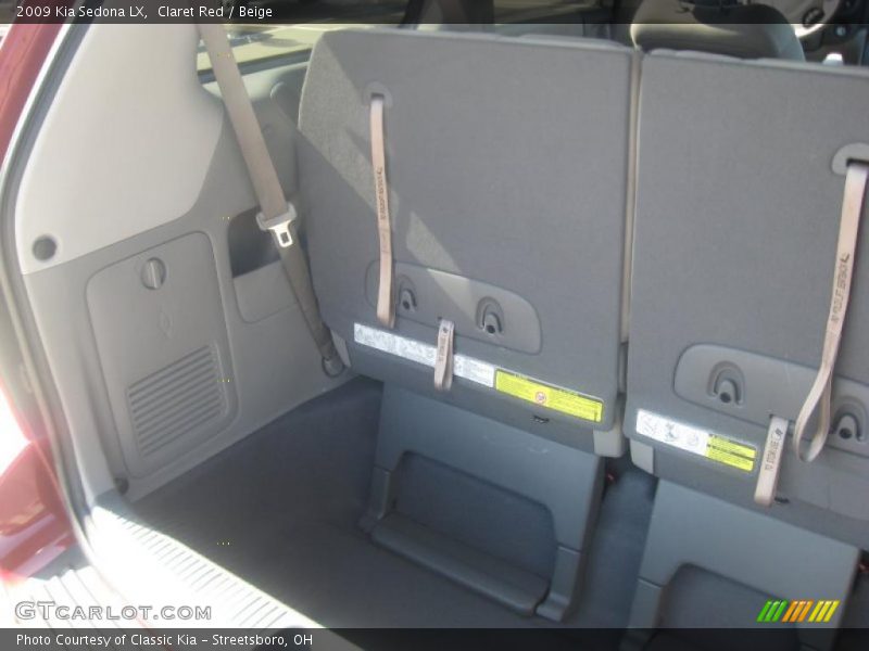 Claret Red / Beige 2009 Kia Sedona LX