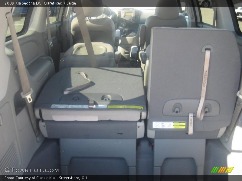 Claret Red / Beige 2009 Kia Sedona LX