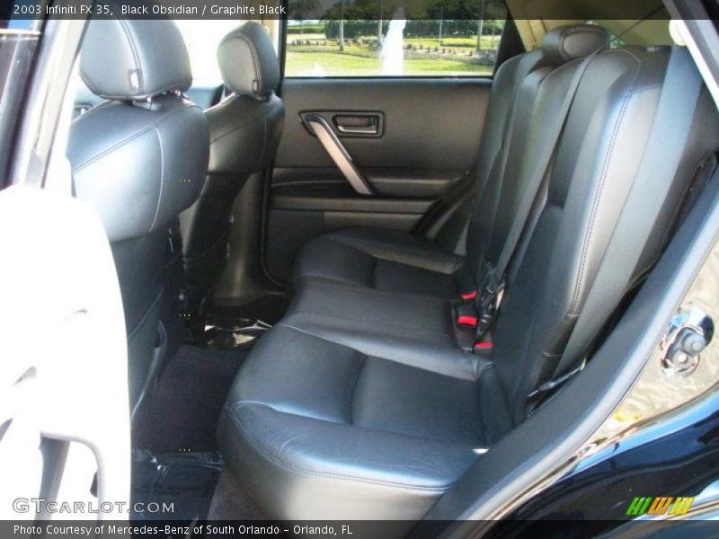 Black Obsidian / Graphite Black 2003 Infiniti FX 35