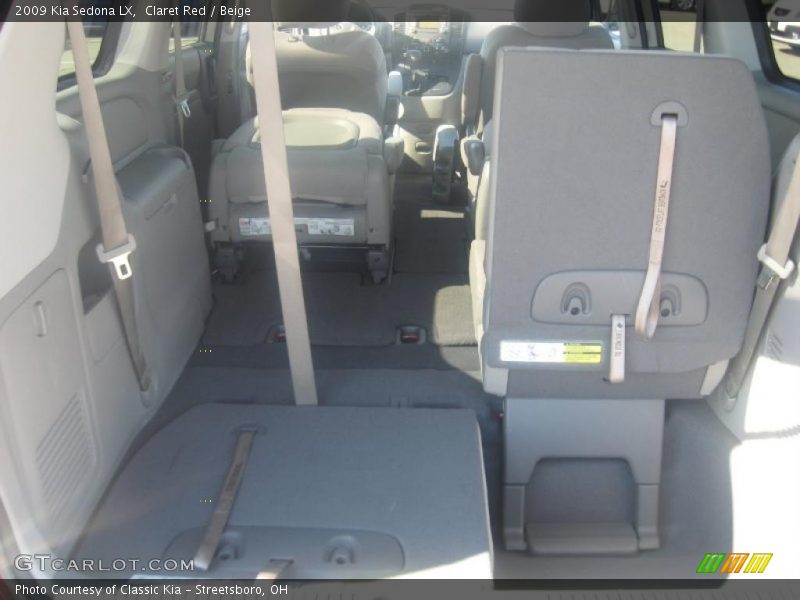 Claret Red / Beige 2009 Kia Sedona LX