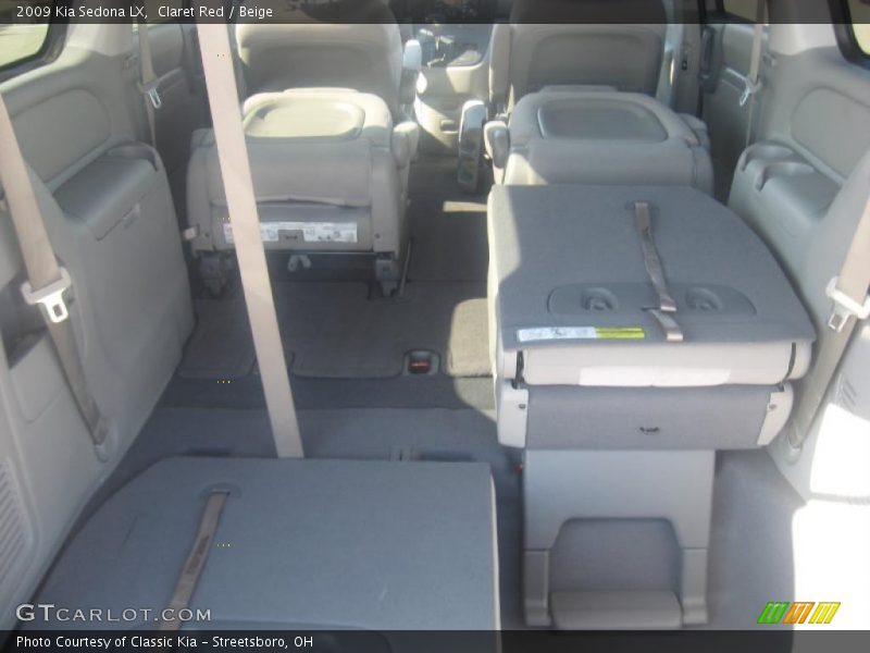 Claret Red / Beige 2009 Kia Sedona LX