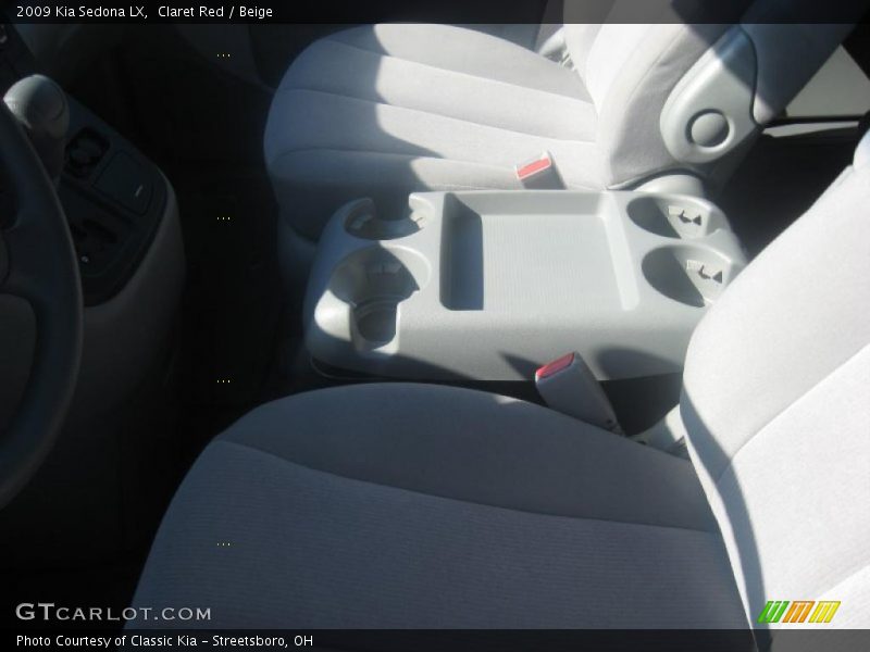 Claret Red / Beige 2009 Kia Sedona LX