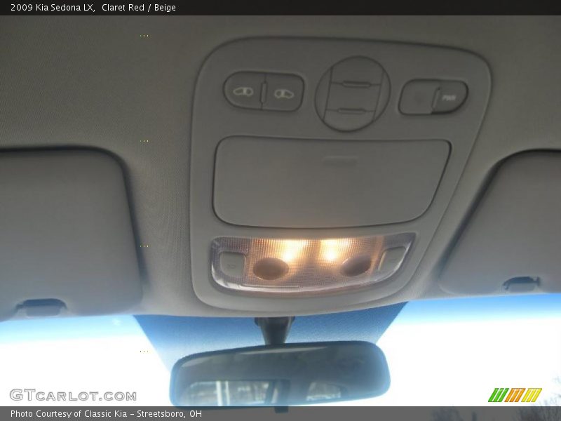 Claret Red / Beige 2009 Kia Sedona LX