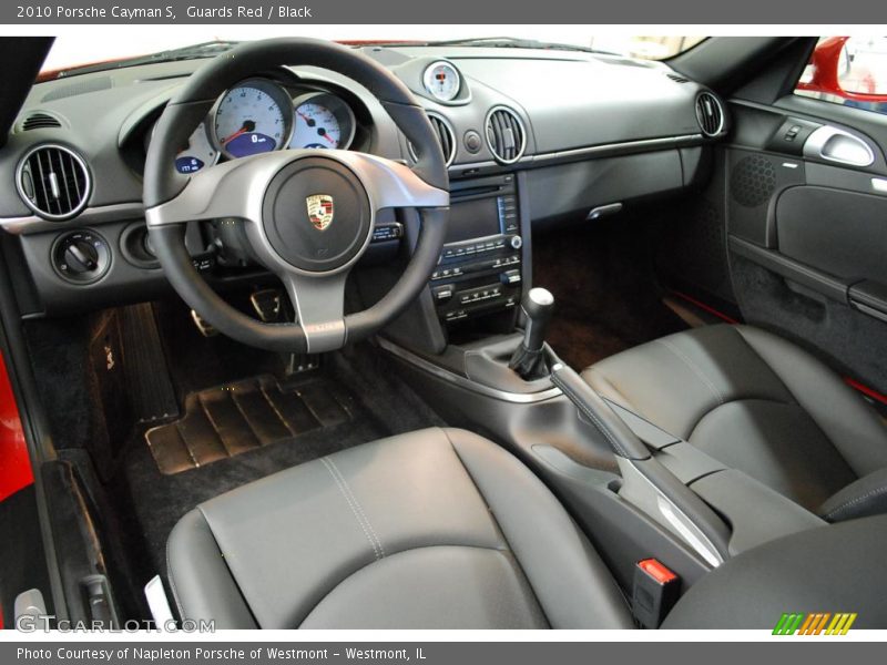 Guards Red / Black 2010 Porsche Cayman S
