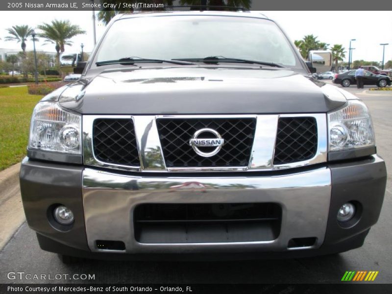 Smoke Gray / Steel/Titanium 2005 Nissan Armada LE