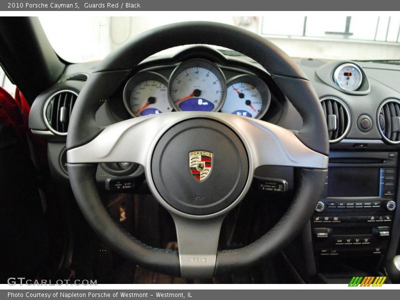 Guards Red / Black 2010 Porsche Cayman S