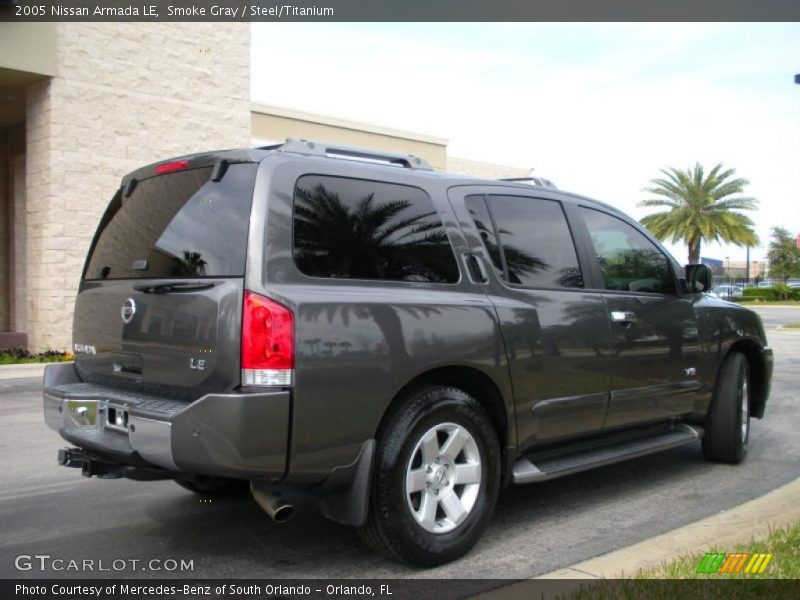 Smoke Gray / Steel/Titanium 2005 Nissan Armada LE
