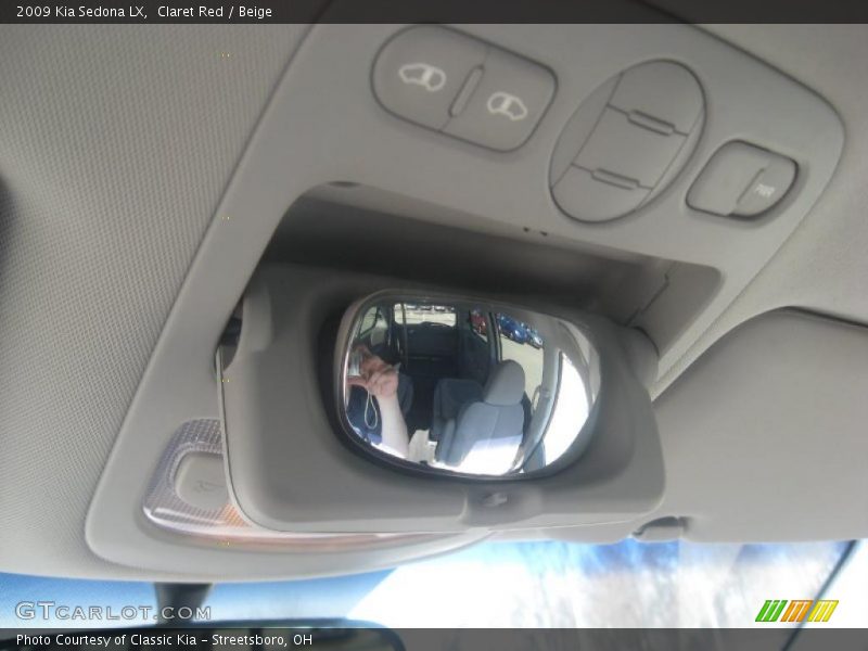 Claret Red / Beige 2009 Kia Sedona LX