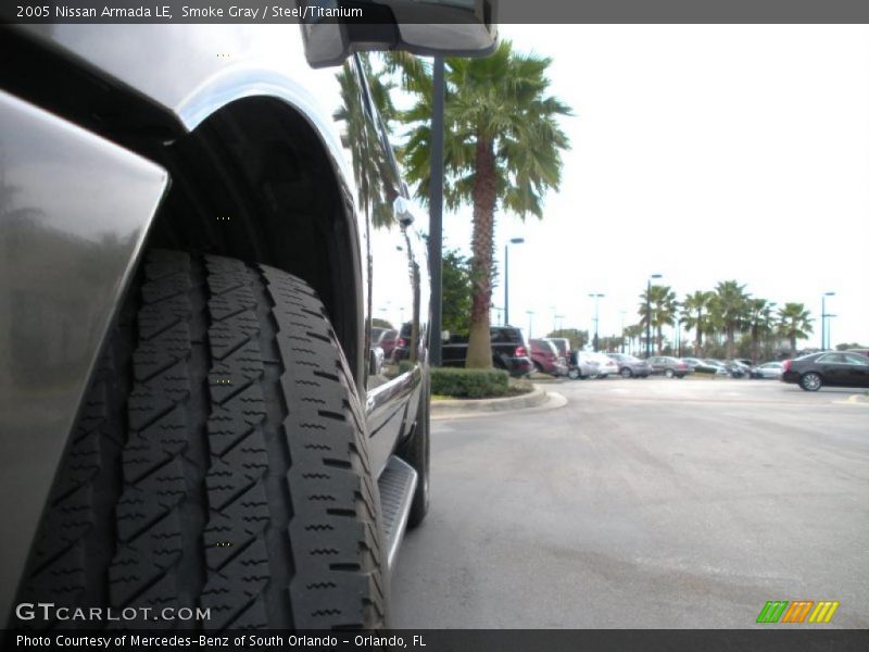 Smoke Gray / Steel/Titanium 2005 Nissan Armada LE