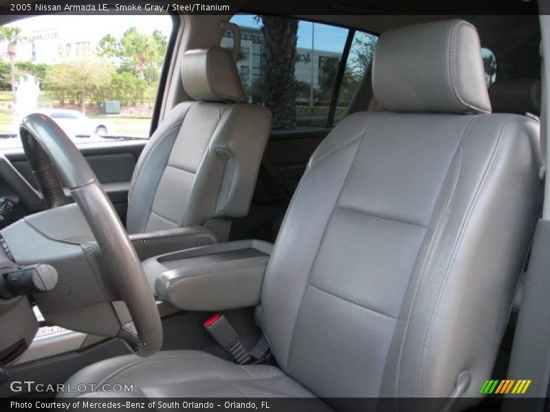 Smoke Gray / Steel/Titanium 2005 Nissan Armada LE