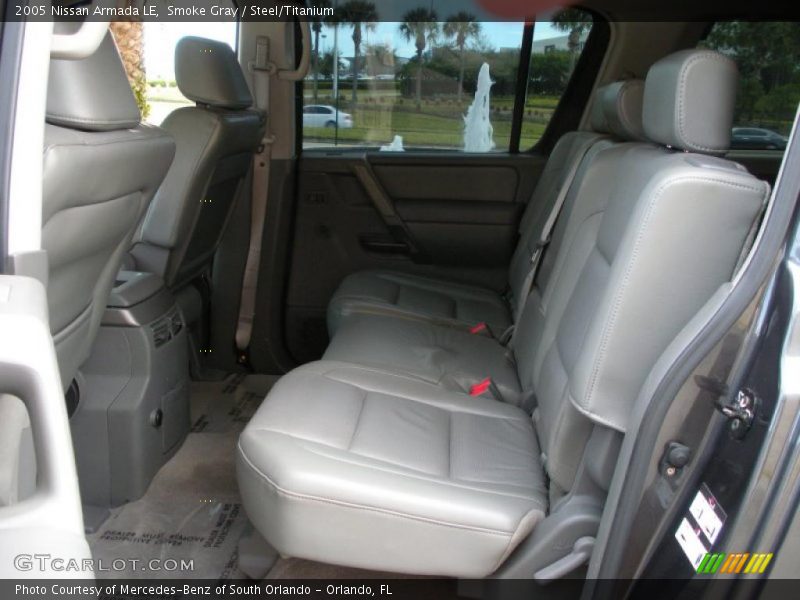Smoke Gray / Steel/Titanium 2005 Nissan Armada LE