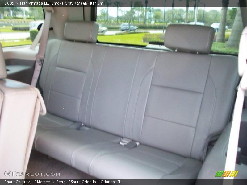 Smoke Gray / Steel/Titanium 2005 Nissan Armada LE